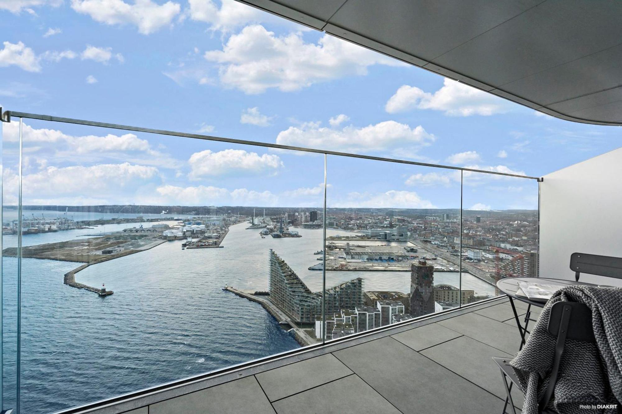 View In Denmark From 40th Floor
