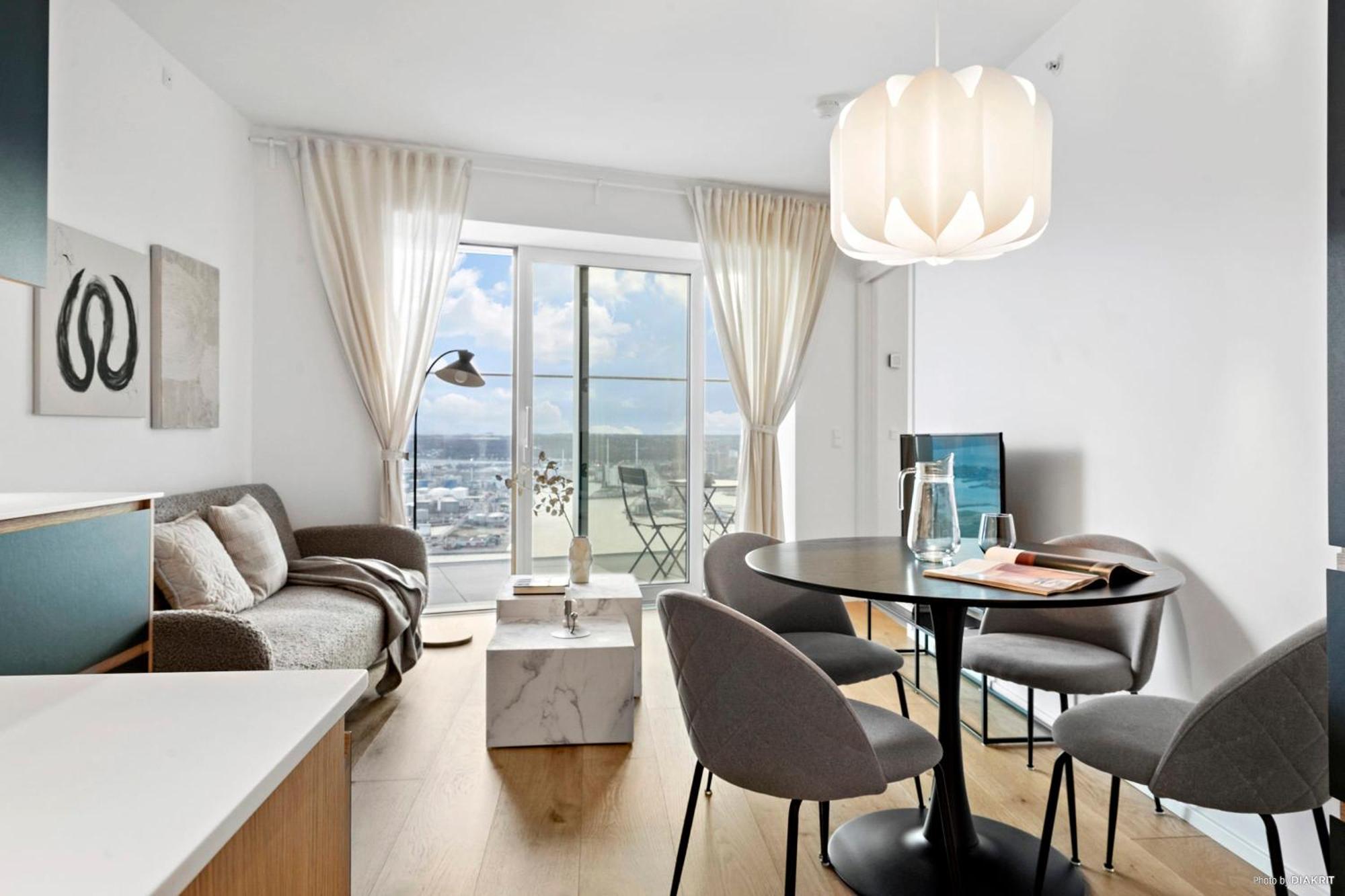 Apartamento View In Denmark From 40th Floor Aarhus